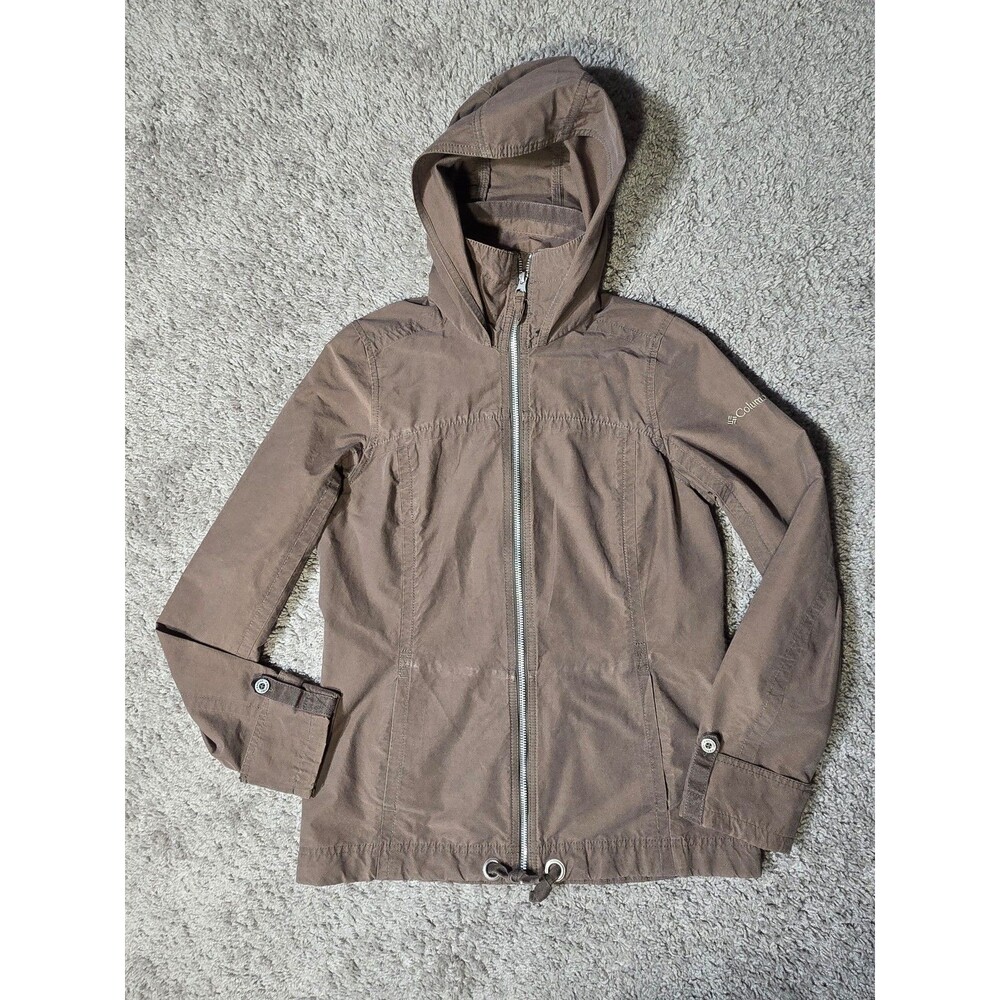 Columbia Hadley Trail Outdoor Jacket Hiking Raincoat All Season Women's Small
